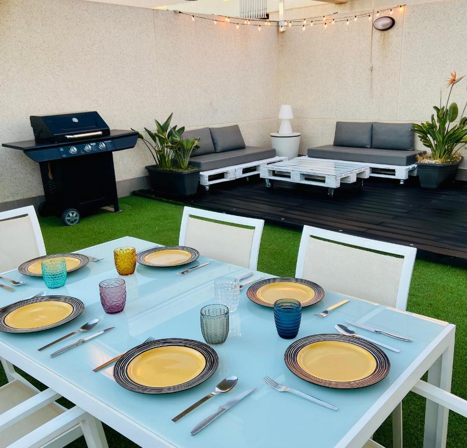 Patacona Premium Penthouse Sea Views & Barbecue Apartment Valencia Bagian luar foto